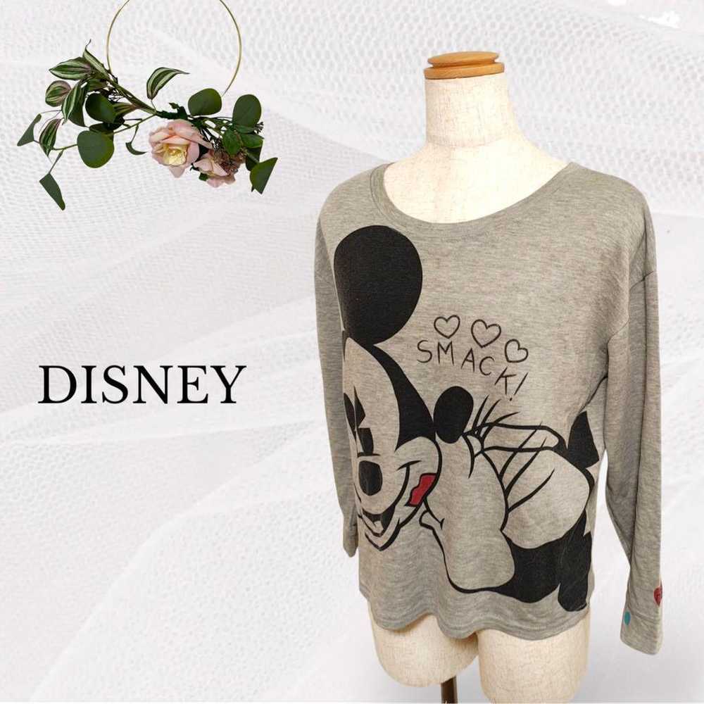 Disney Long Sleeve Printed T-Shirt Mickey Minnie M - image 1