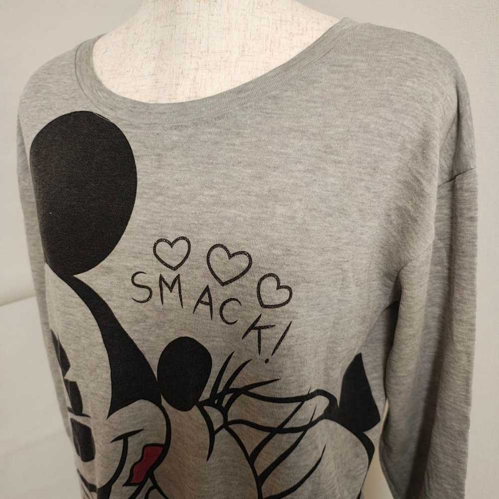 Disney Long Sleeve Printed T-Shirt Mickey Minnie M - image 2