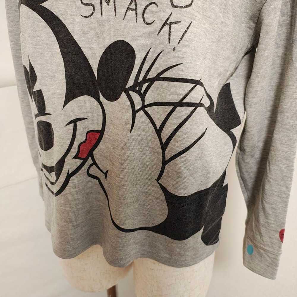 Disney Long Sleeve Printed T-Shirt Mickey Minnie M - image 3