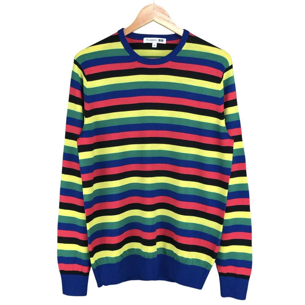 J.W.Anderson JW Anderson x Uniqlo Striped Merino … - image 1