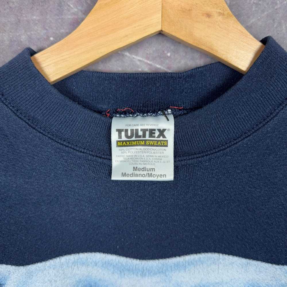 Streetwear × Tultex × Vintage 1995 Navy Blue Coca… - image 5