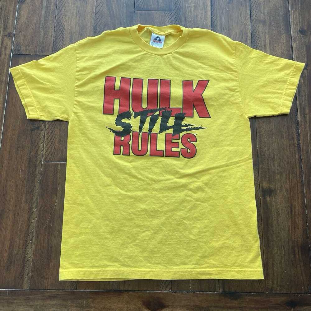 Wwe Vintage Y2K WWE WWF Hulk Hogan T Shirt L “Hul… - image 2