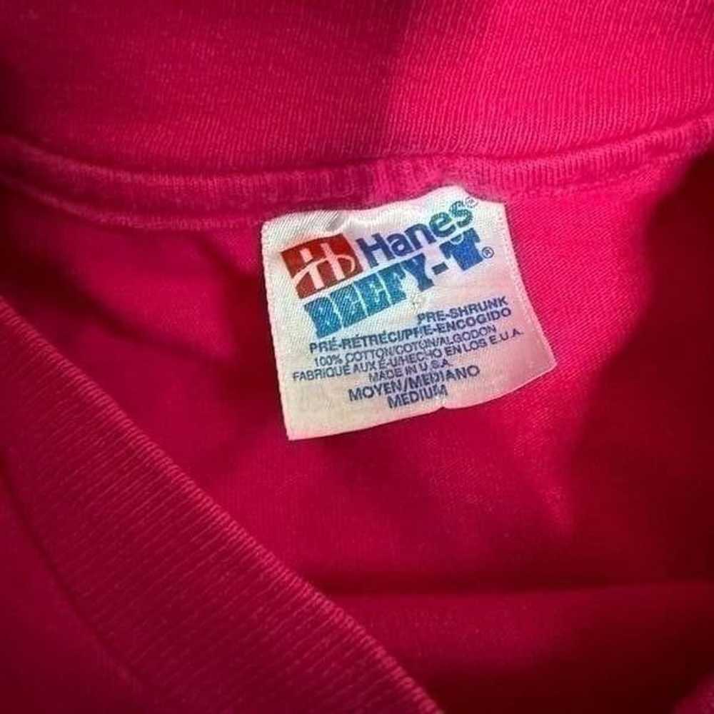 Vintage Hanes Beefy-T Single Stitch Hawaii Hibisc… - image 4