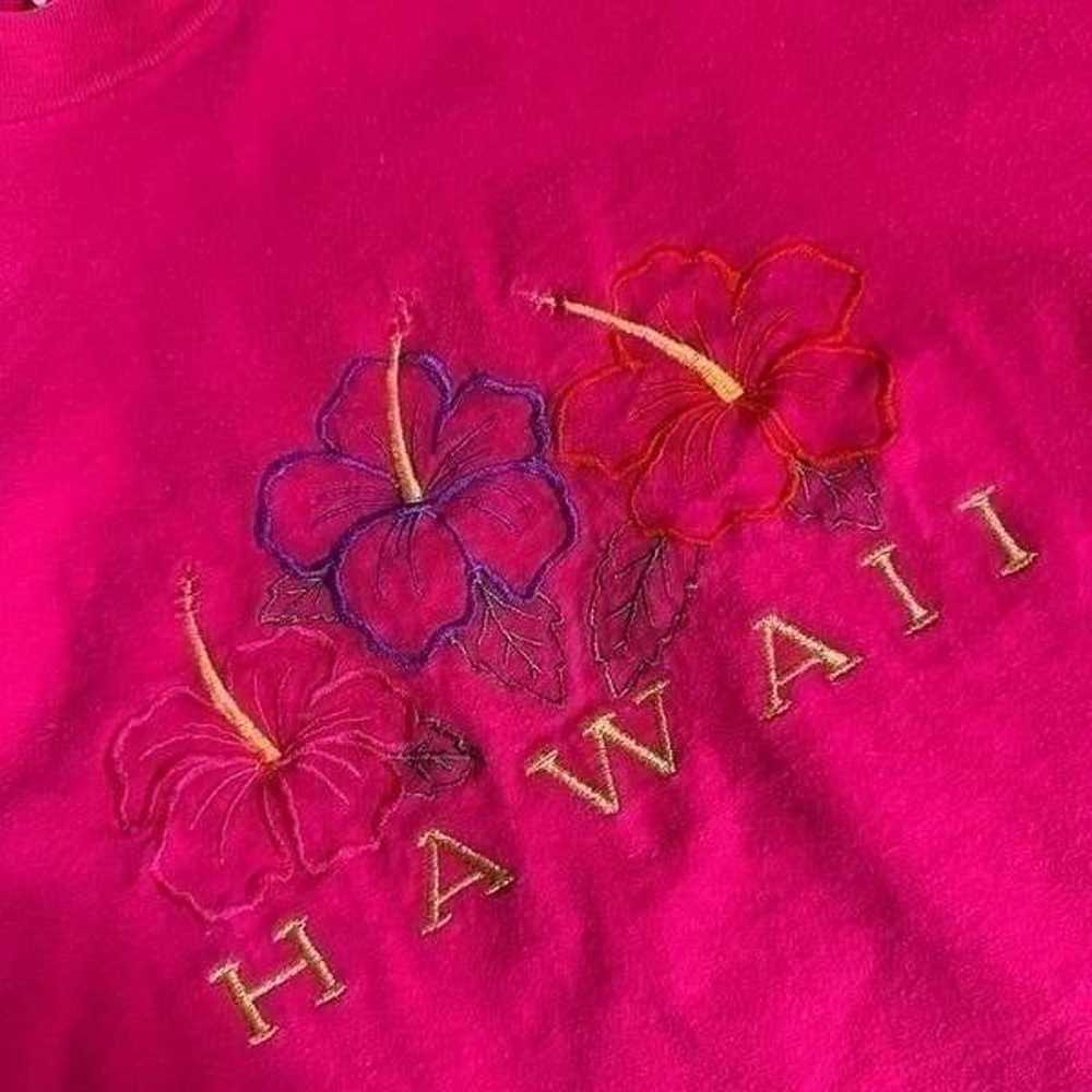 Vintage Hanes Beefy-T Single Stitch Hawaii Hibisc… - image 6