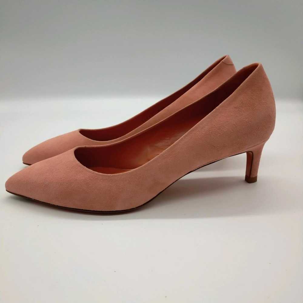 Unused Santoni Pumps 24 Pink Pointed Toe - image 3