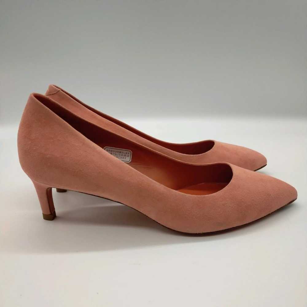 Unused Santoni Pumps 24 Pink Pointed Toe - image 5