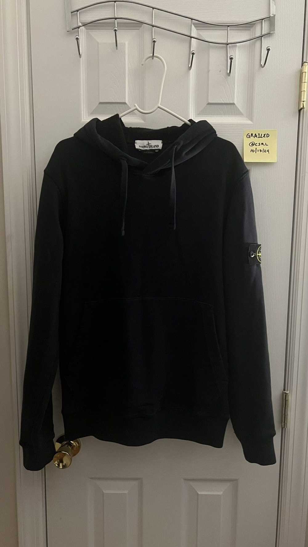 Stone Island Stone Island Navy Hoodie - image 1