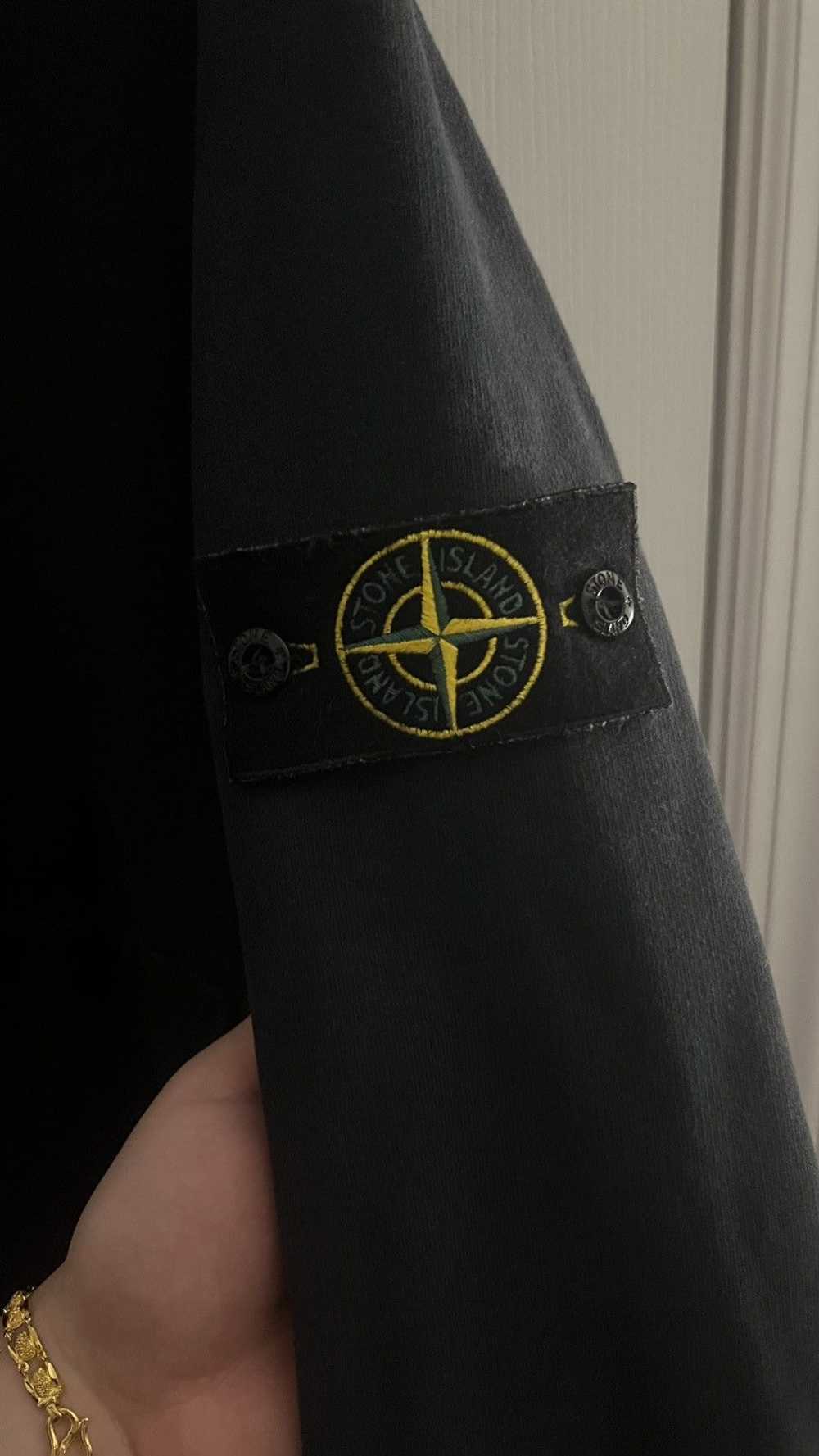 Stone Island Stone Island Navy Hoodie - image 3