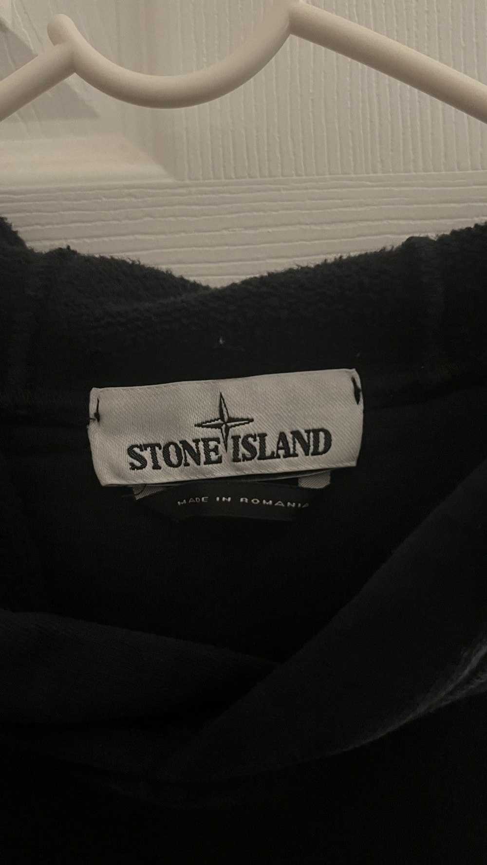 Stone Island Stone Island Navy Hoodie - image 8