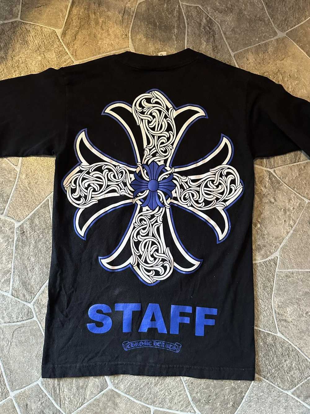 Chrome Hearts RARE Chrome Hearts STAFF Blue Cross… - image 4