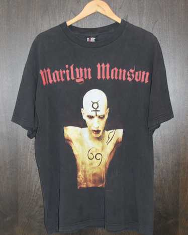 Band Tees × Marilyn Manson × Vintage GRAIL 2001 MA