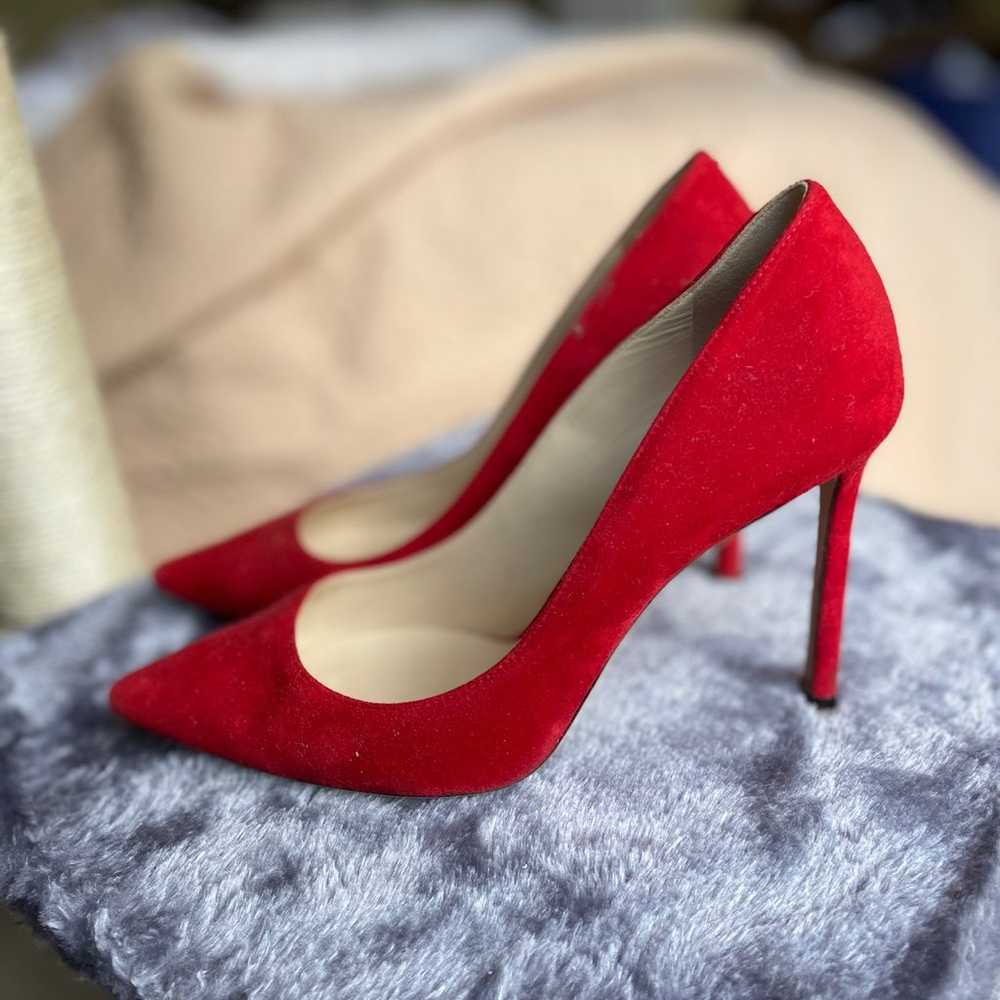 Jimmy Choo Suede Pumps - image 1