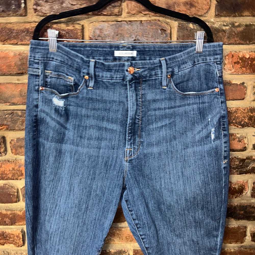 Good American Good American Denim Good Waist Chew… - image 3