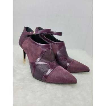 Roberto Cavalli Women's Stingray Purple Leather B… - image 1