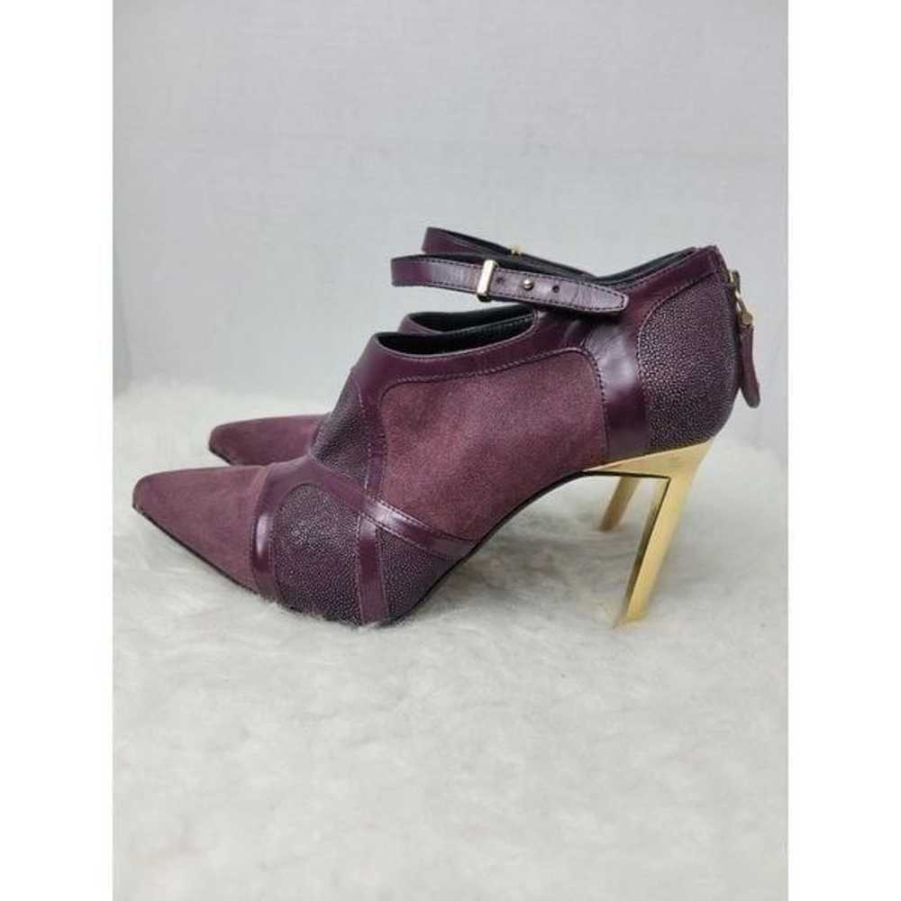 Roberto Cavalli Women's Stingray Purple Leather B… - image 3