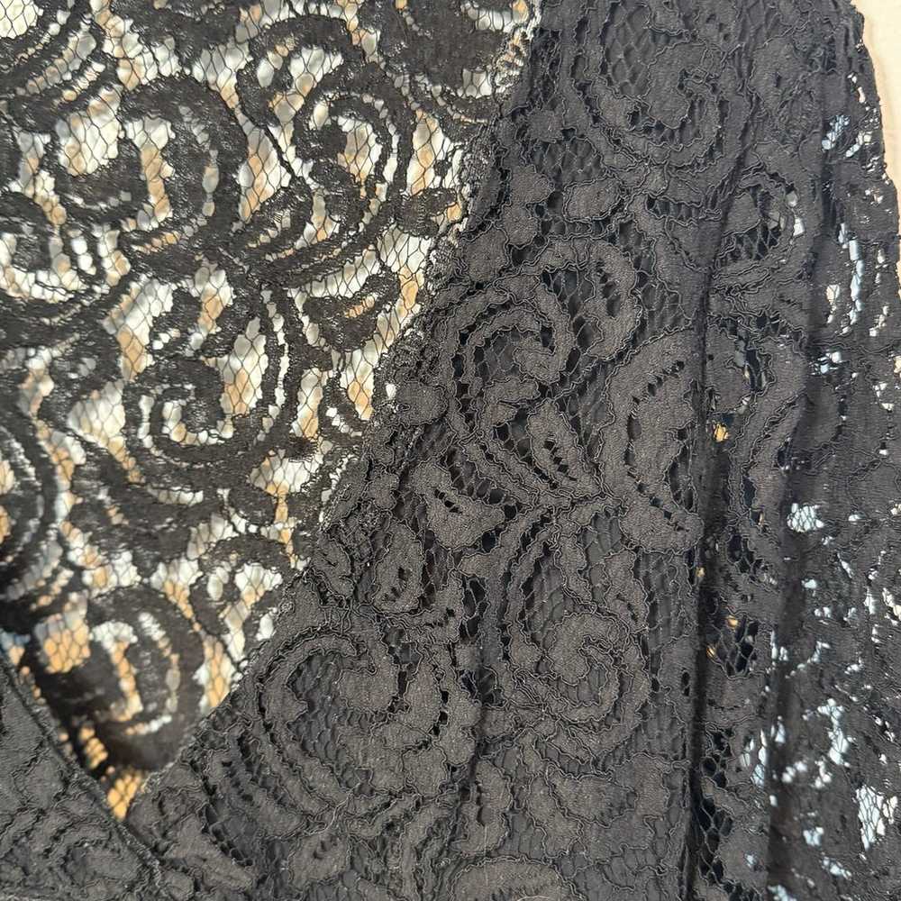 Kimchi Blue Black Vixen Lace Long Sleeve - image 3