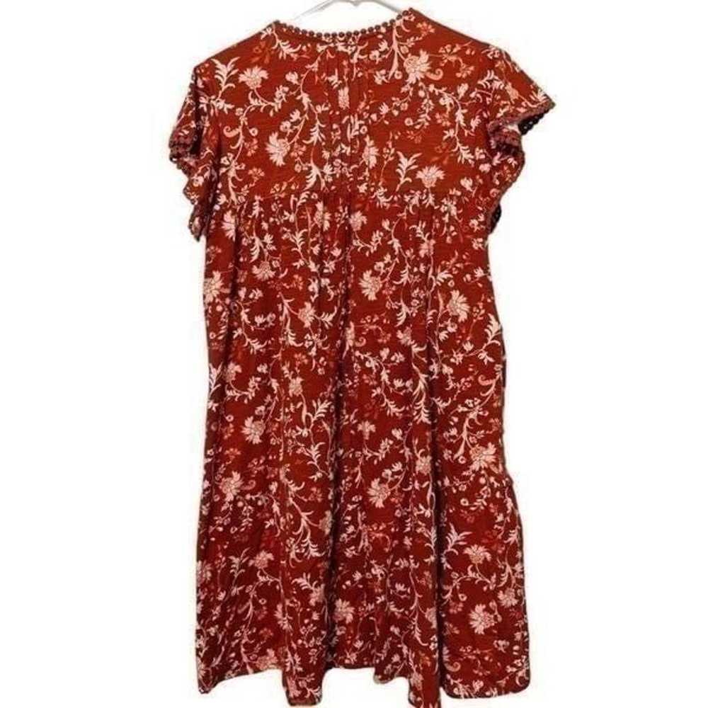 Knox Rose Women's Floral Print Tiered Mini Dress … - image 3