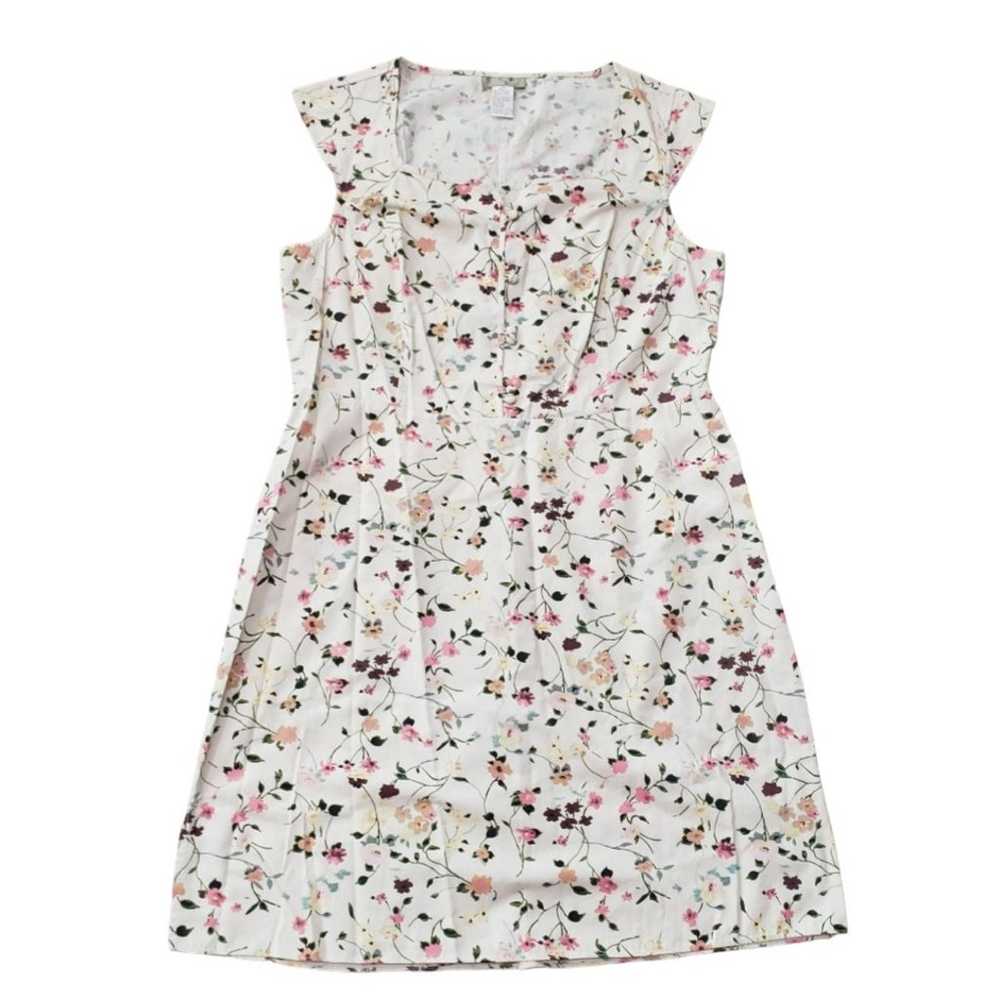 Vintage The Territory Ahead Floral Cotton Sleevel… - image 1