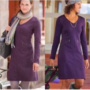 ATHLETA Celebration Ponte Long Sleeve Dress