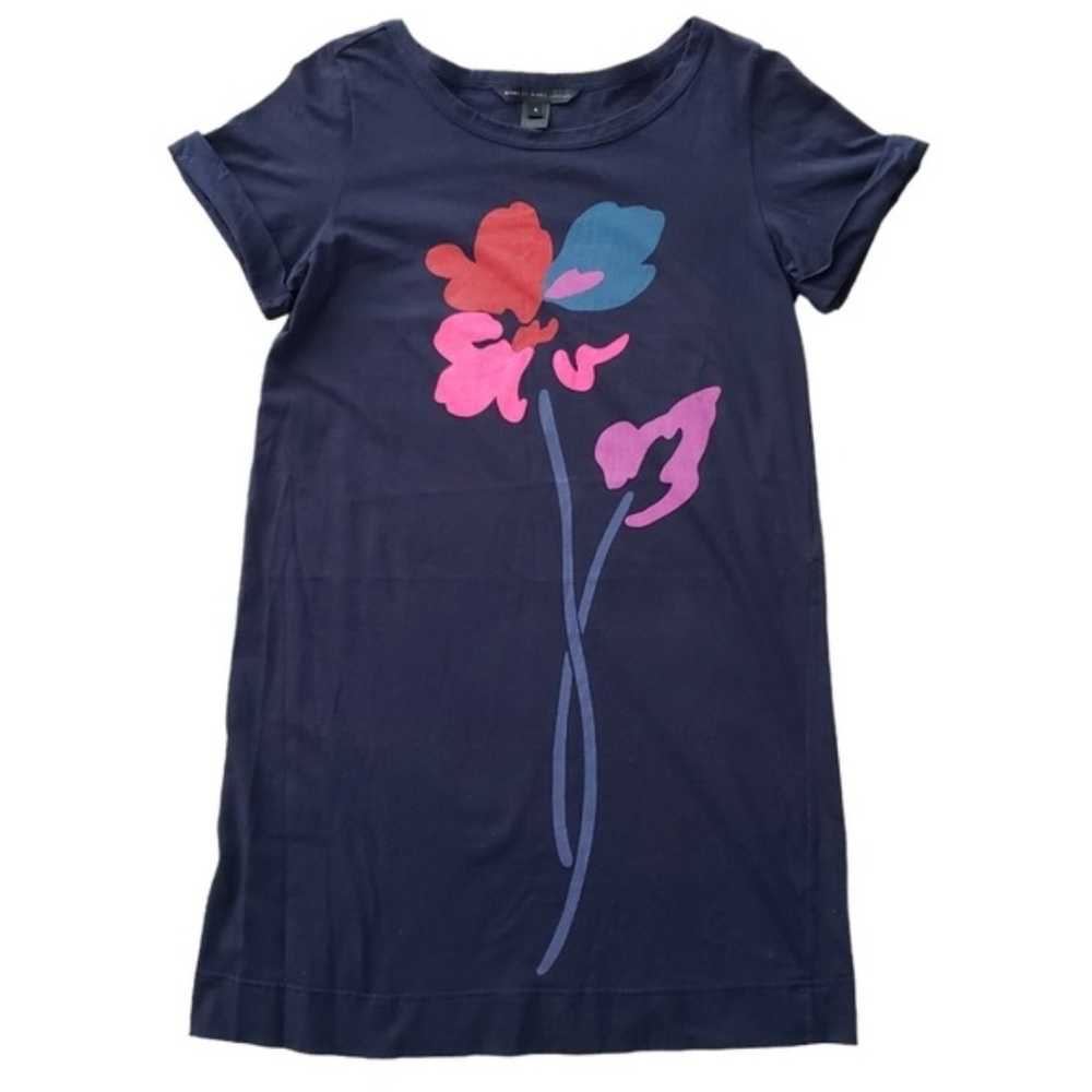 Marc by Marc Jacobs Casual Floral T-Shirt Dress S… - image 1