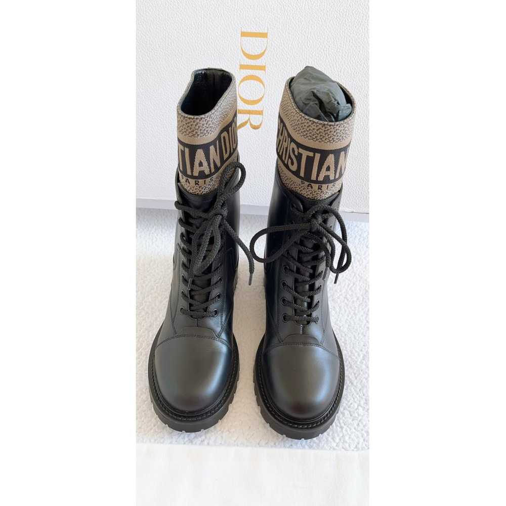 Dior D-Major leather boots - image 2