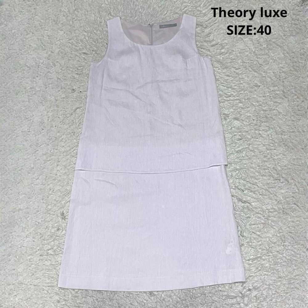 Theory Luxe DOWNTOWN/KAI Sleeveless Linen Dress - image 1