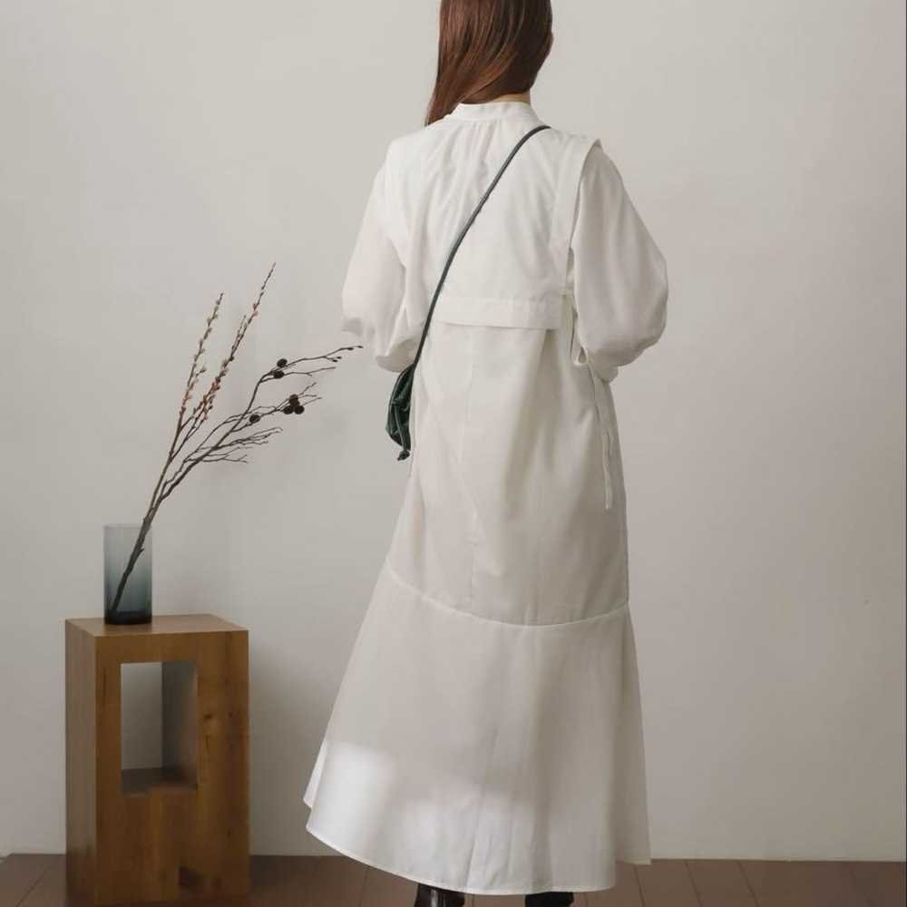 SENSE OF PLACE Best Layered Shirt Dress White S - image 3