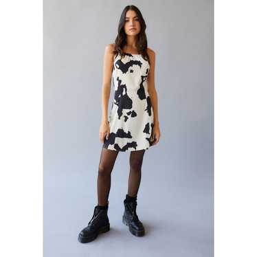 Cow Print Urban Outfitters Mini Dress Size Small