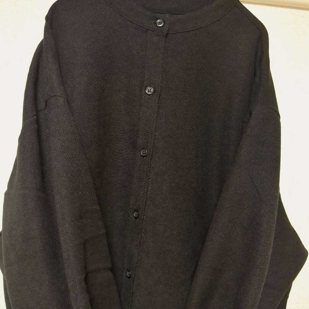 【Beautiful Condition】 Black Long Sleeve Shirt Dre… - image 3