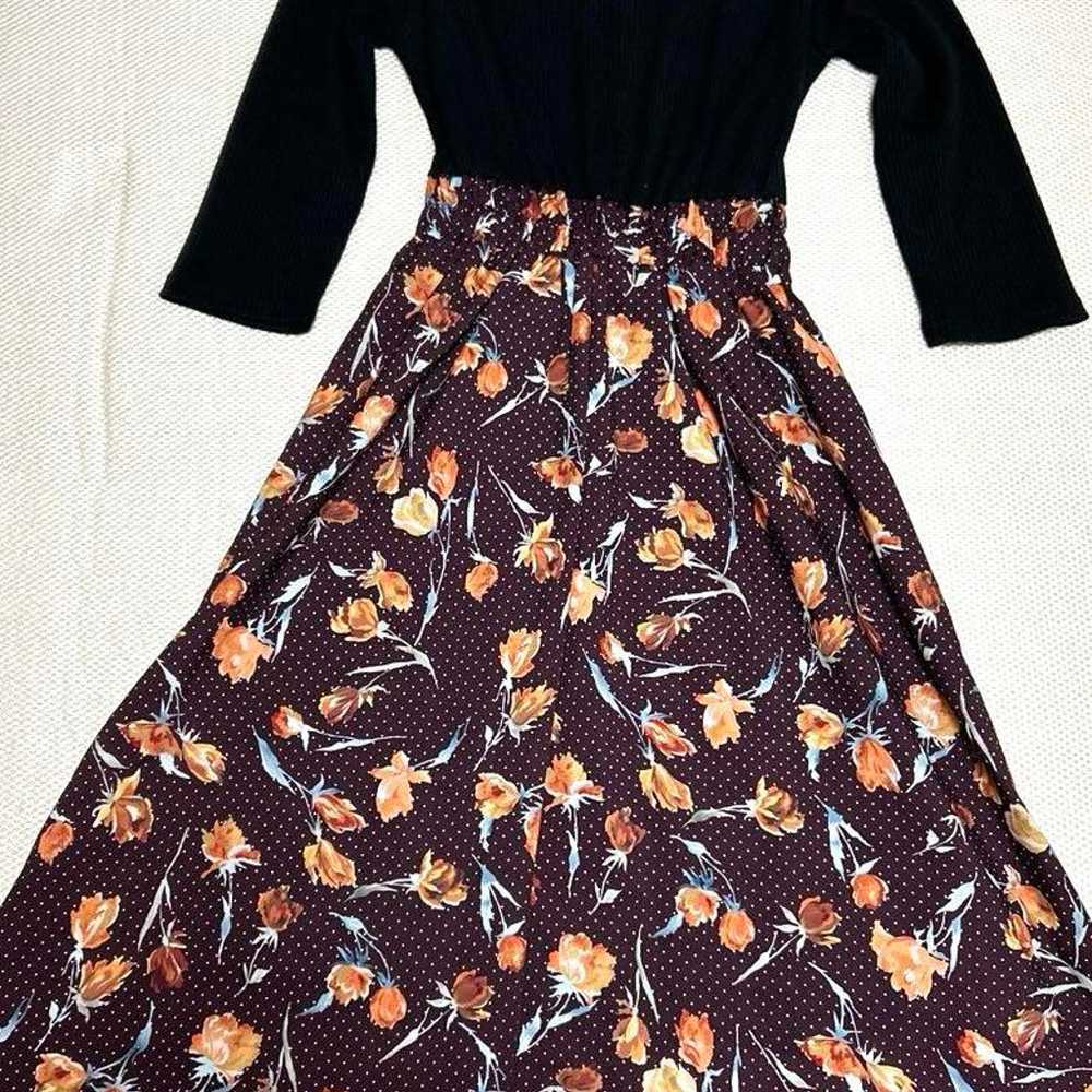 Tocco Closet Floral Long Dress Size M - image 6