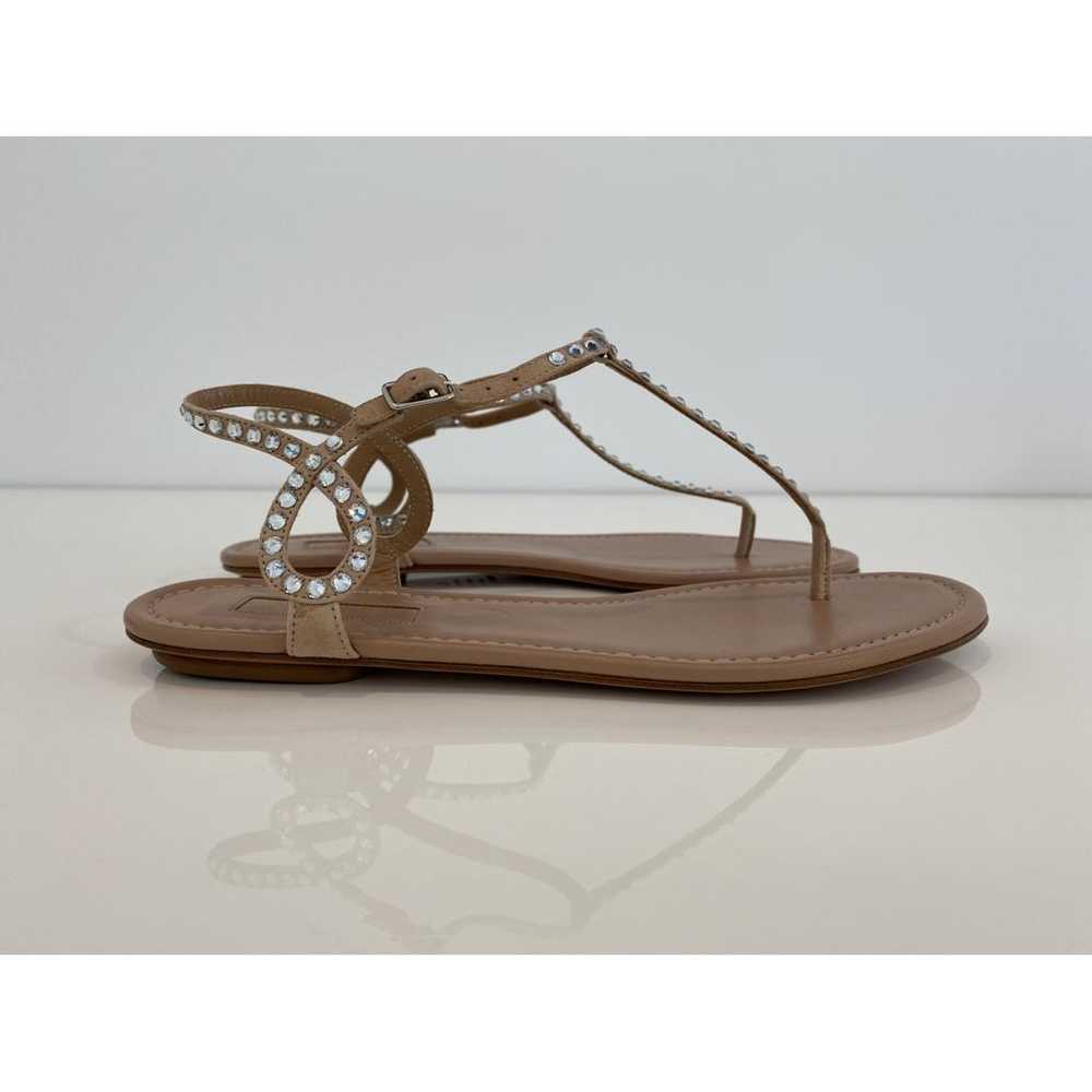 Aquazzura Leather sandal - image 5