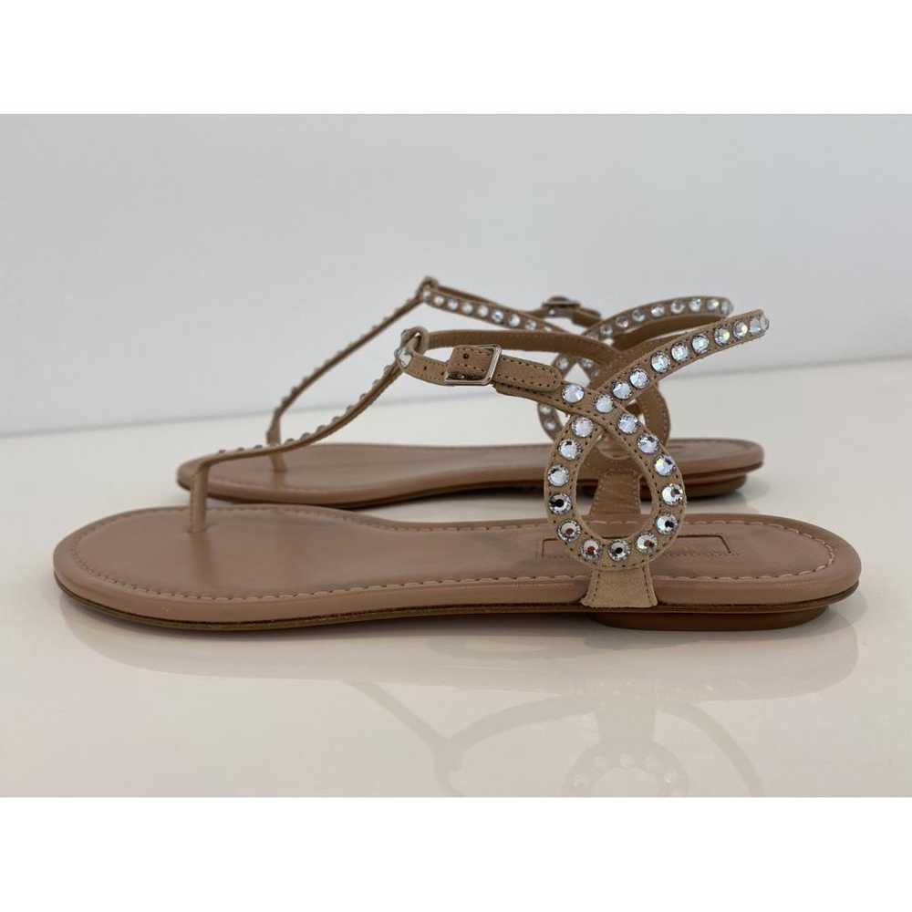 Aquazzura Leather sandal - image 9