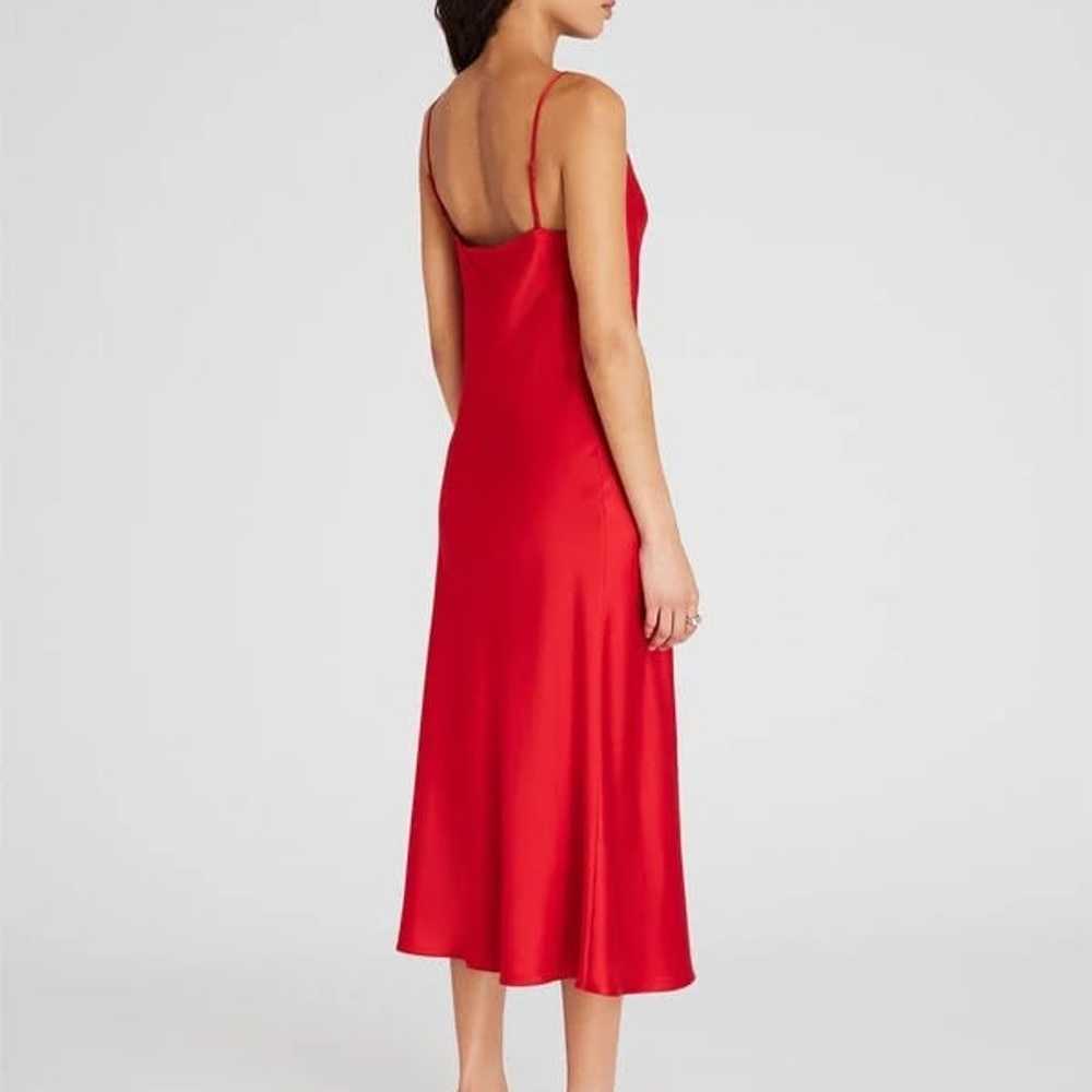 Urban Outfitters Mallory Cowl Neck Slip Dress Sil… - image 2