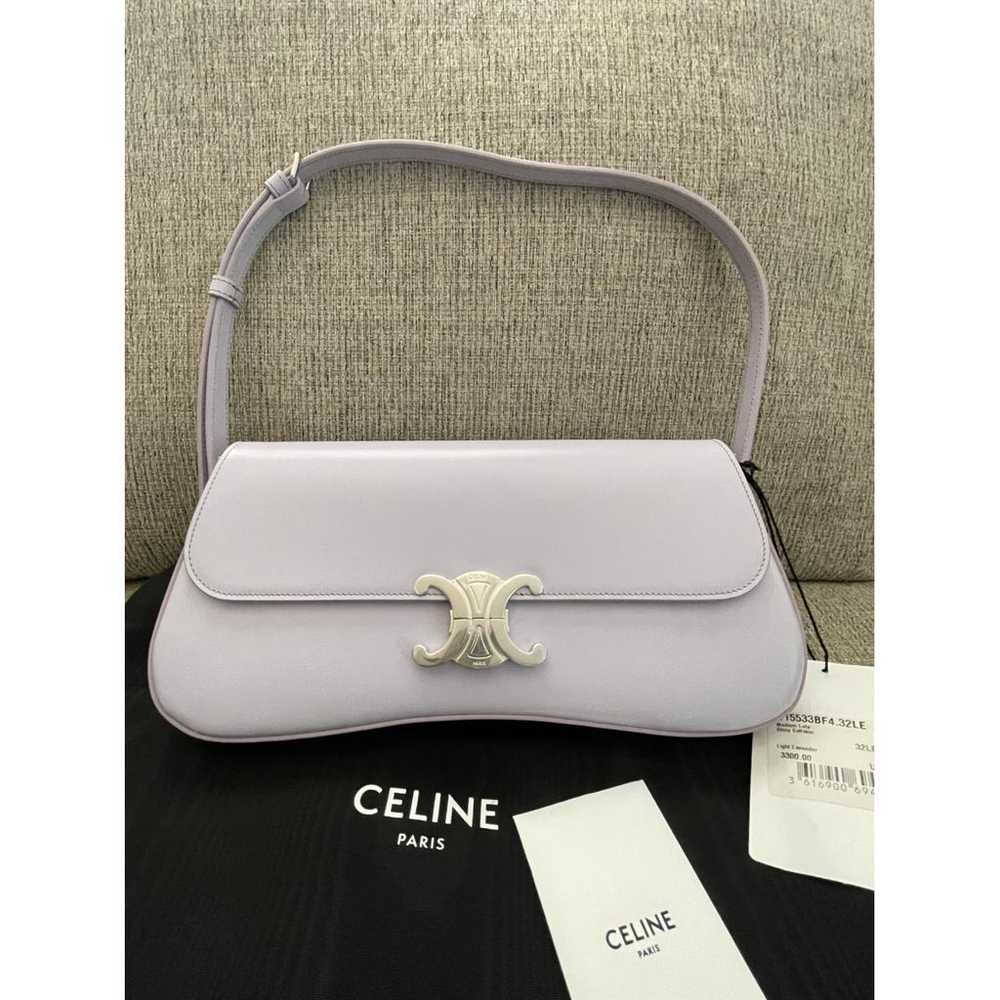 Celine Triomphe Long leather handbag - image 2