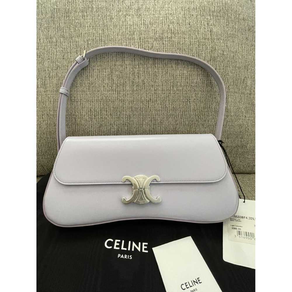 Celine Triomphe Long leather handbag - image 3