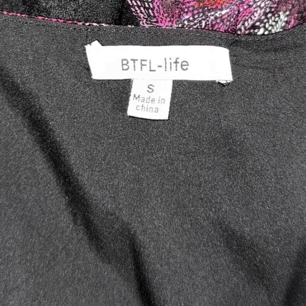 BTFL LIFE Mini Dress Womens Small Black Multicolo… - image 5