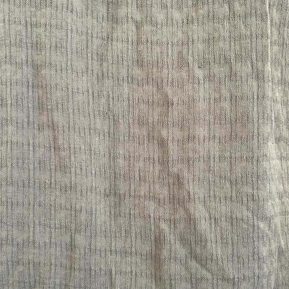 Soft Surroundings linen cotton blend textured sco… - image 3