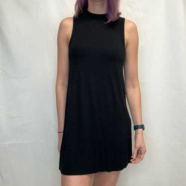 Madewell Women's Sleeveless Tank Top Black Mock N… - image 1