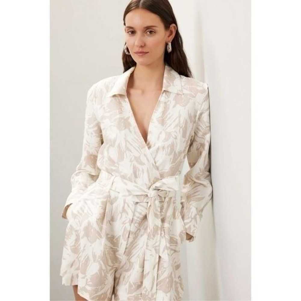 Club Monaco Long Sleeve Collared Romper 14 - image 2