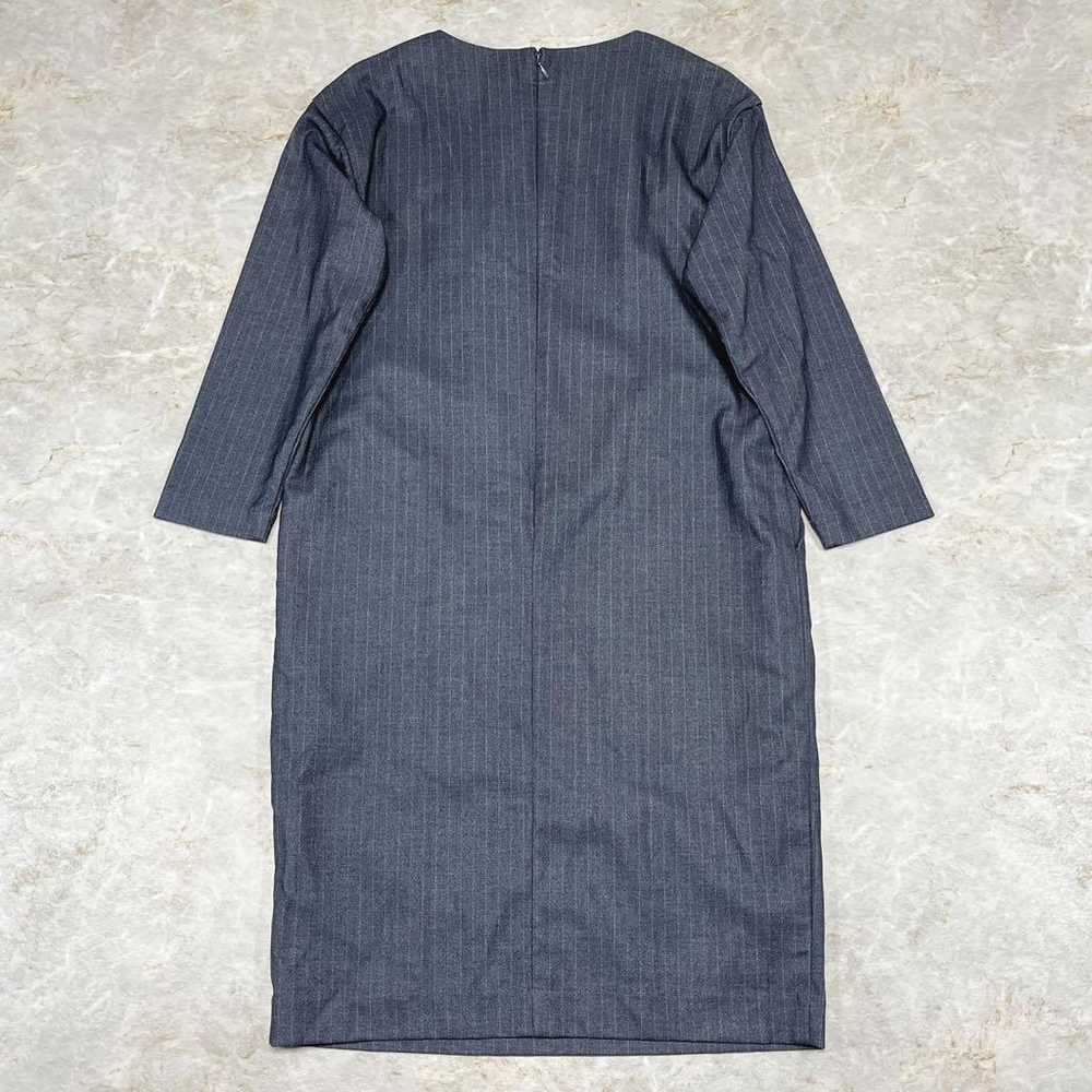 Beautiful item * Stylish long-sleeve dress XL Gra… - image 3