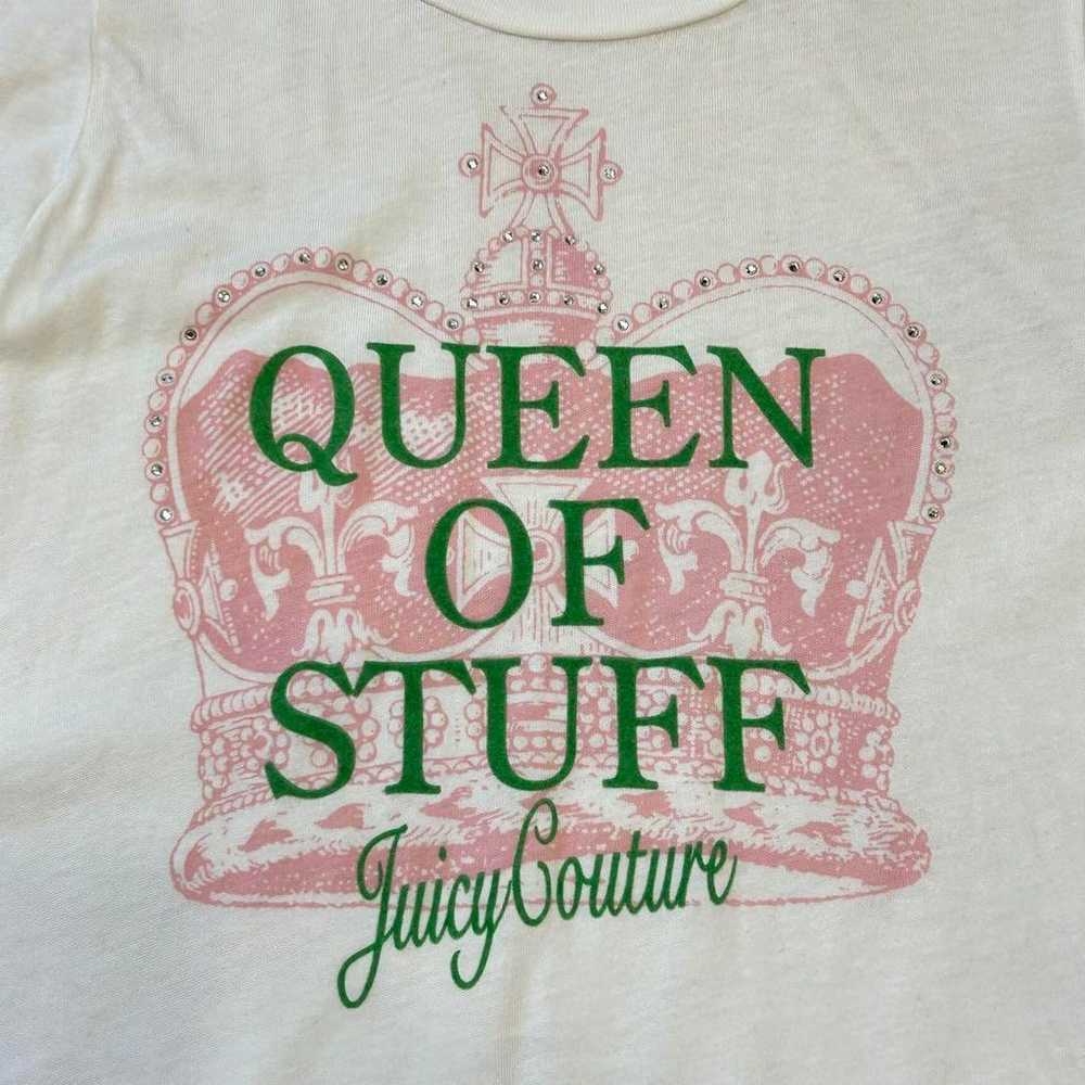 y2k JUICY COUTURE Logo Long Sleeve T-shirt Crown - image 4