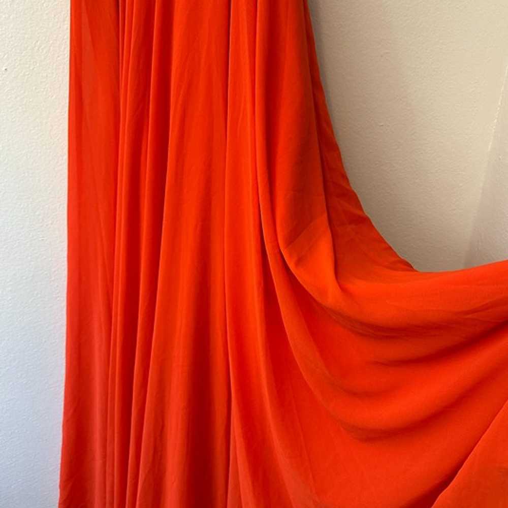 Lulus All About Love Coral Red Maxi Dress - image 6