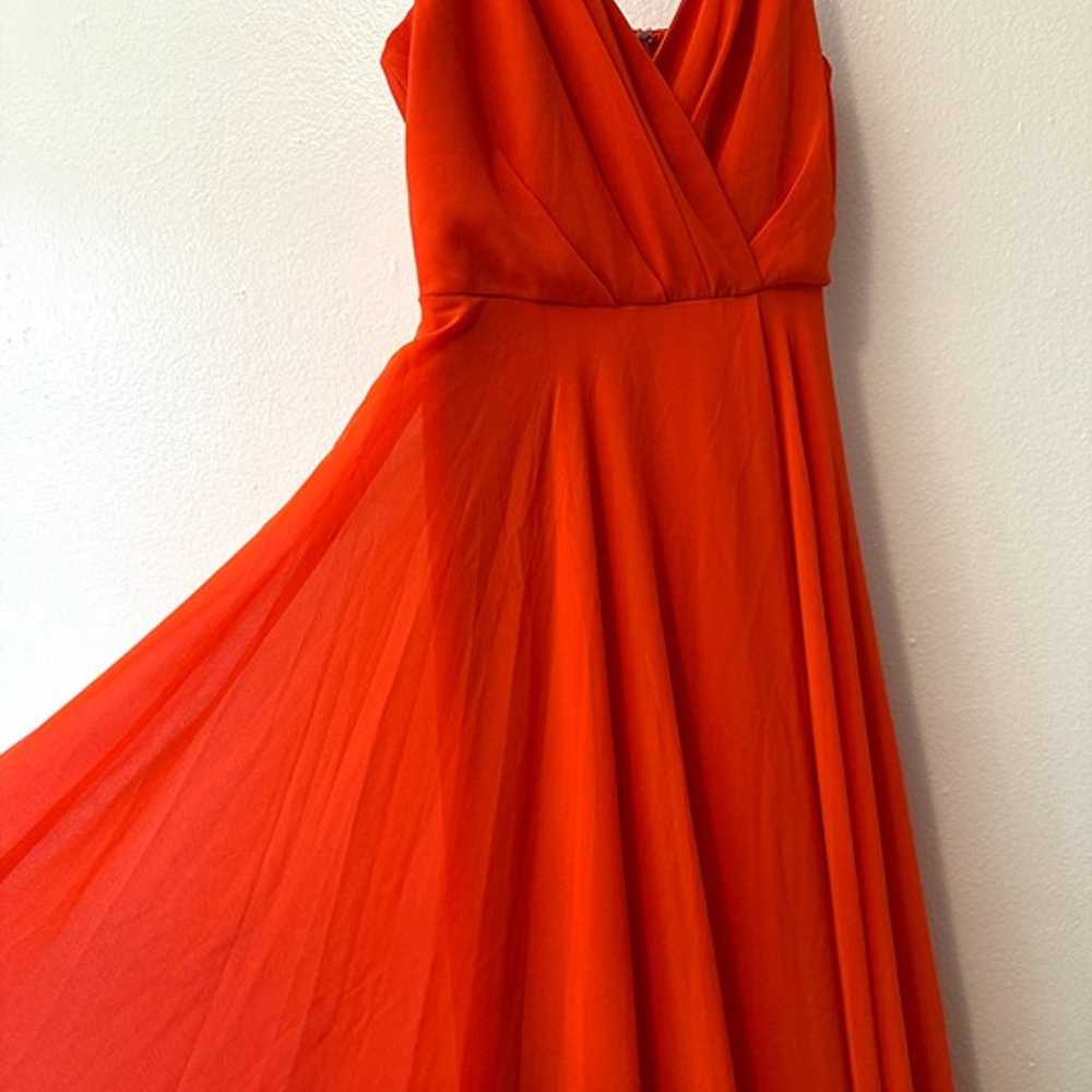 Lulus All About Love Coral Red Maxi Dress - image 8