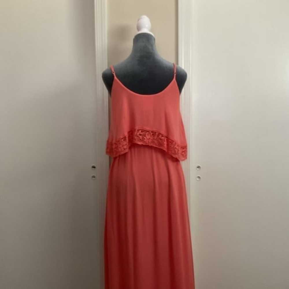 Flying Tomato Coral Maxi Dress - image 3