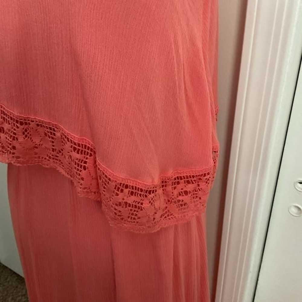 Flying Tomato Coral Maxi Dress - image 4