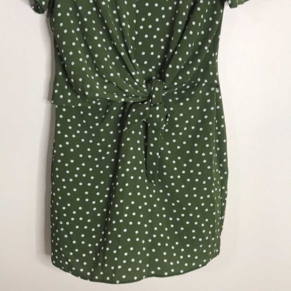 Everly Francesca’s Hannah Polka Dot Front Tie Dre… - image 4