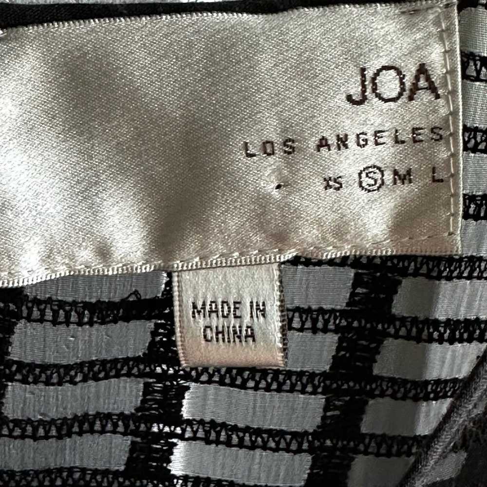 J.O.A. Los Angeles Grid Mesh Babydoll Dress - image 5