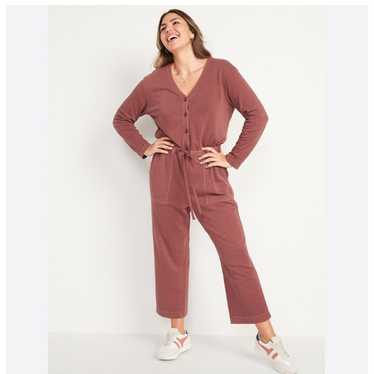 Old Navy Knit Jumpsuit Terracotta Loungewear Cropp