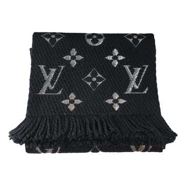 Louis Vuitton Logomania wool scarf