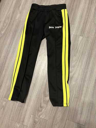 Palm Angels Palm angels black/lime track pants